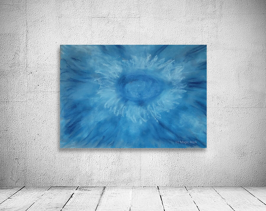 blue eye pastel photo c2 Wall Preview