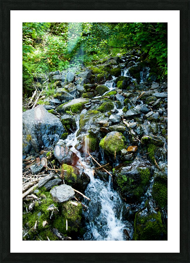 Waterfall  Picture Frame print