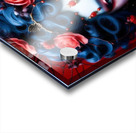 Crimson Geisha Acrylic print