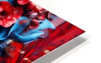 Azure Bloom HD Metal print