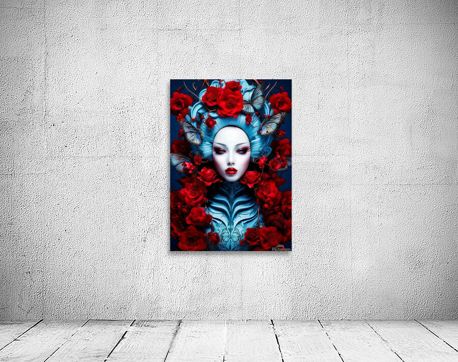 Porcelain Bloom Wall Preview