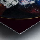Subliminal Dissipation Metal print