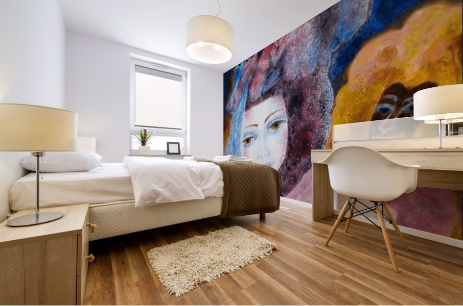 Beguiling Jiffy Mural print