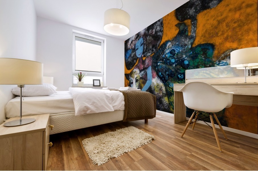 Galloper Mural print