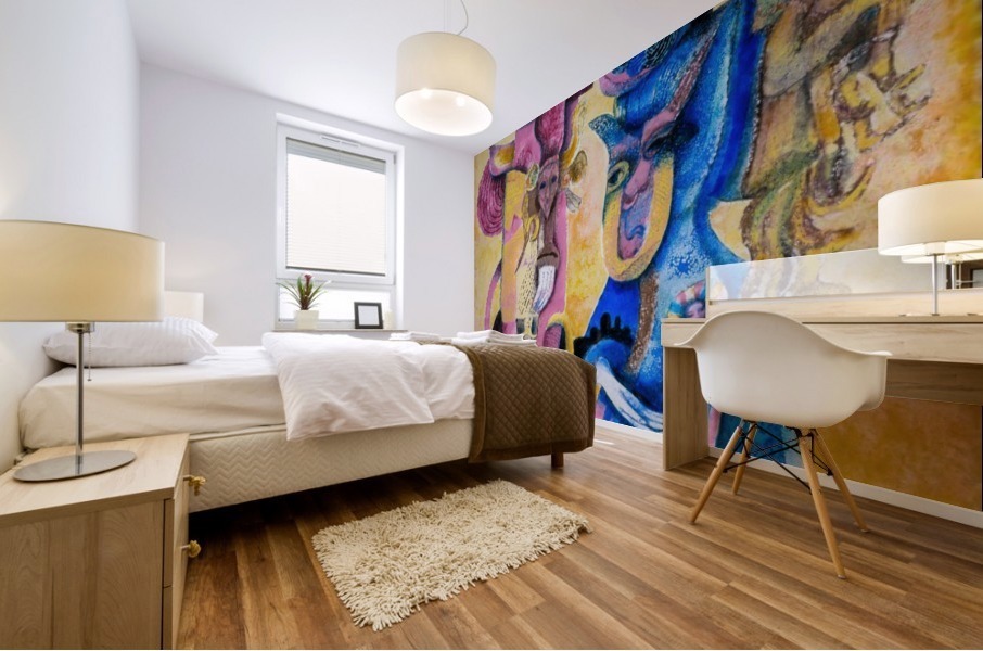 Fathomless Secret Mural print
