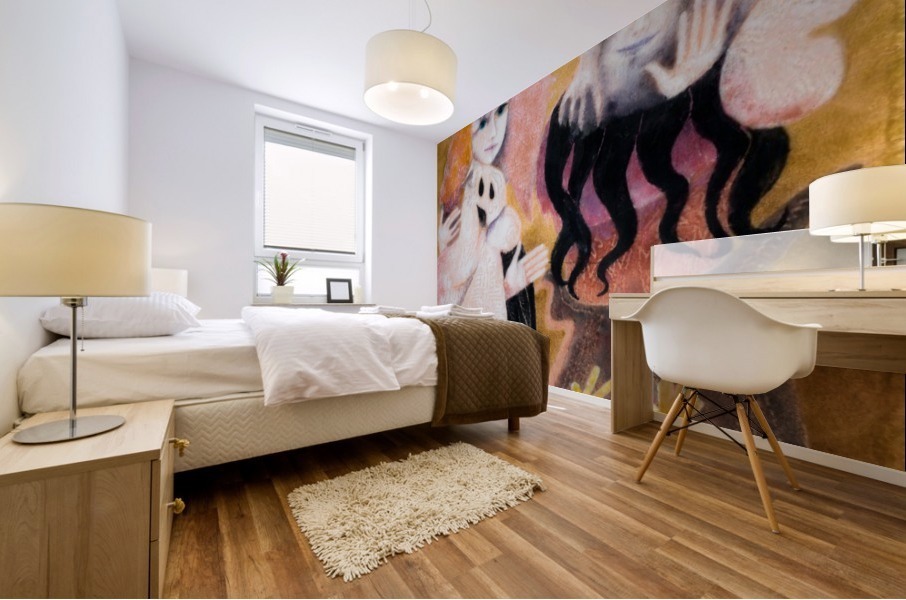 Noble Visitors Mural print