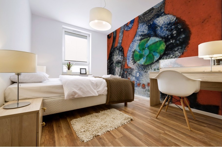 Quiescent Cavalier Mural print