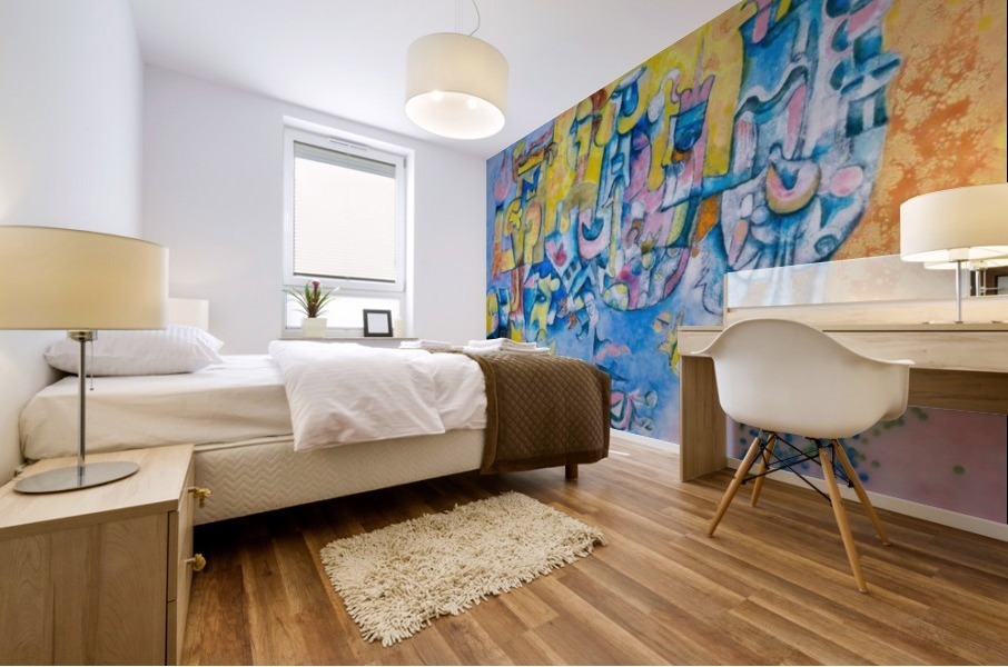 Ephemeral Bliss Mural print