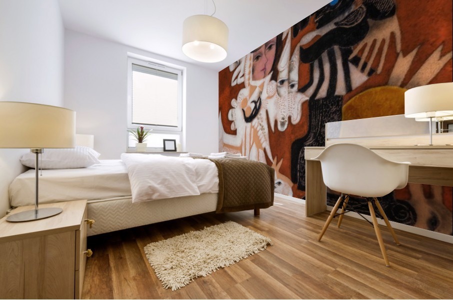 Rendezvous IV Mural print