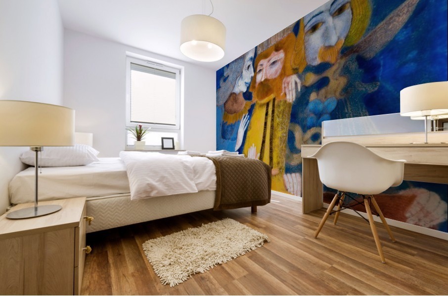 Murmuring Mentors Mural print