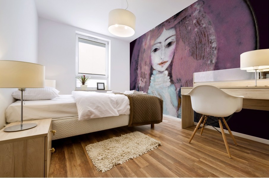 Birdy Mural print