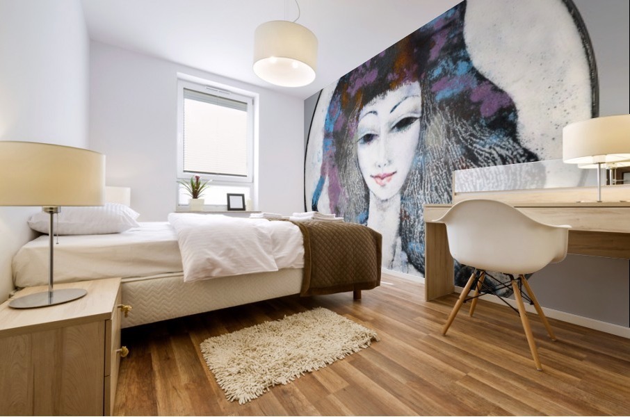 Dazzling Astarte Mural print