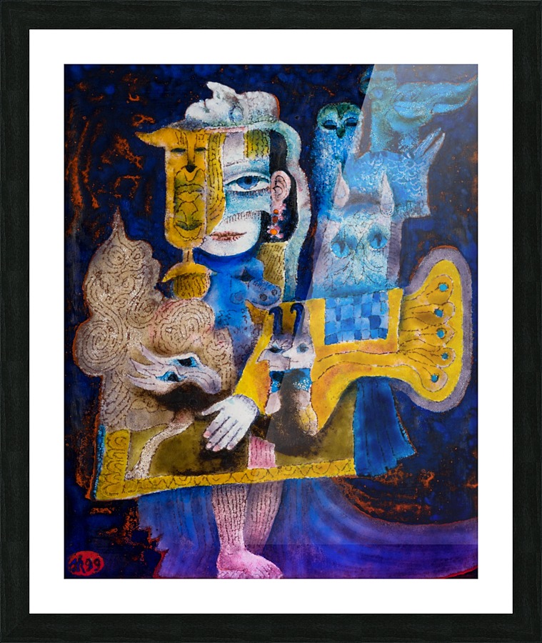 Enthralling Magus Picture Frame print