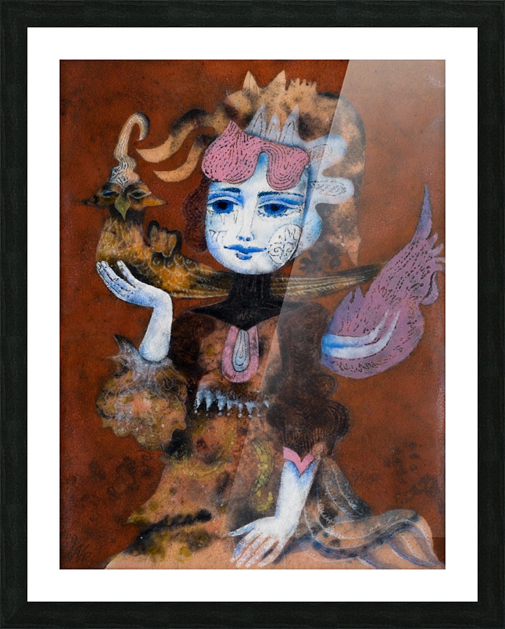 Lady Hawker Picture Frame print