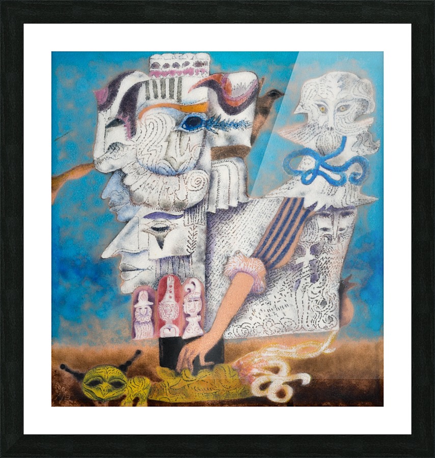 Tell Me More Picture Frame print