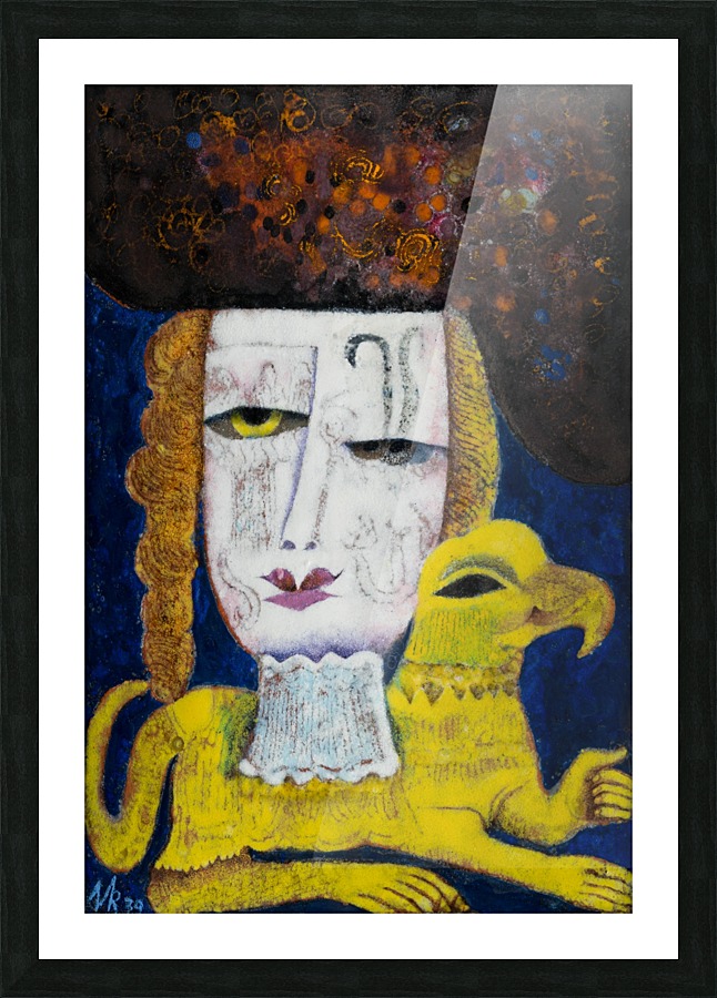 Thunderman Picture Frame print