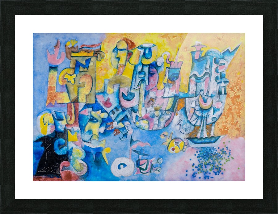 Ephemeral Bliss Picture Frame print