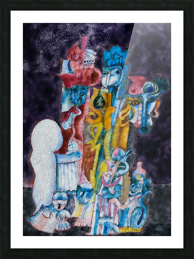 Evanescent Nightfall Picture Frame print