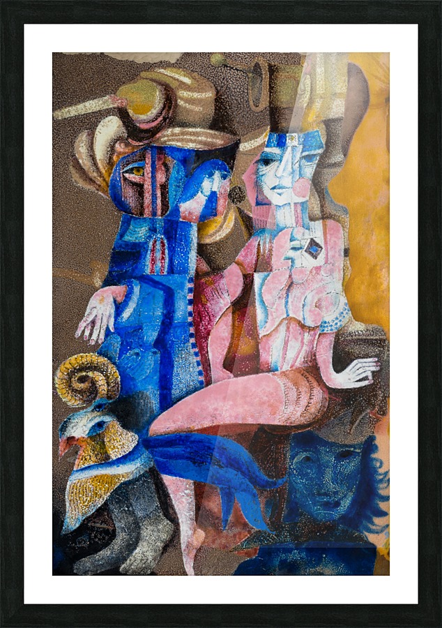 Enigmatic Quest Picture Frame print