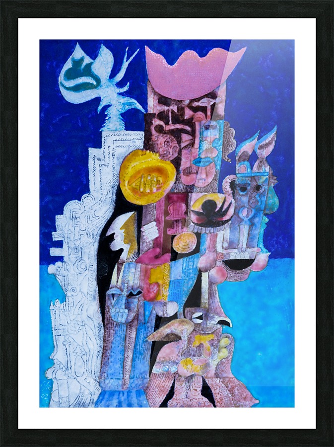 Moonlight Disenthral Picture Frame print