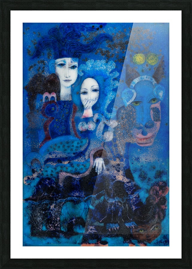 Untold Legend Picture Frame print