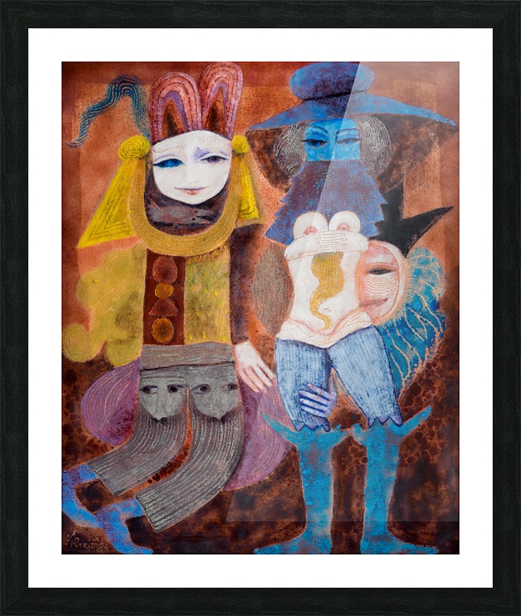Trickery Flimflam Picture Frame print
