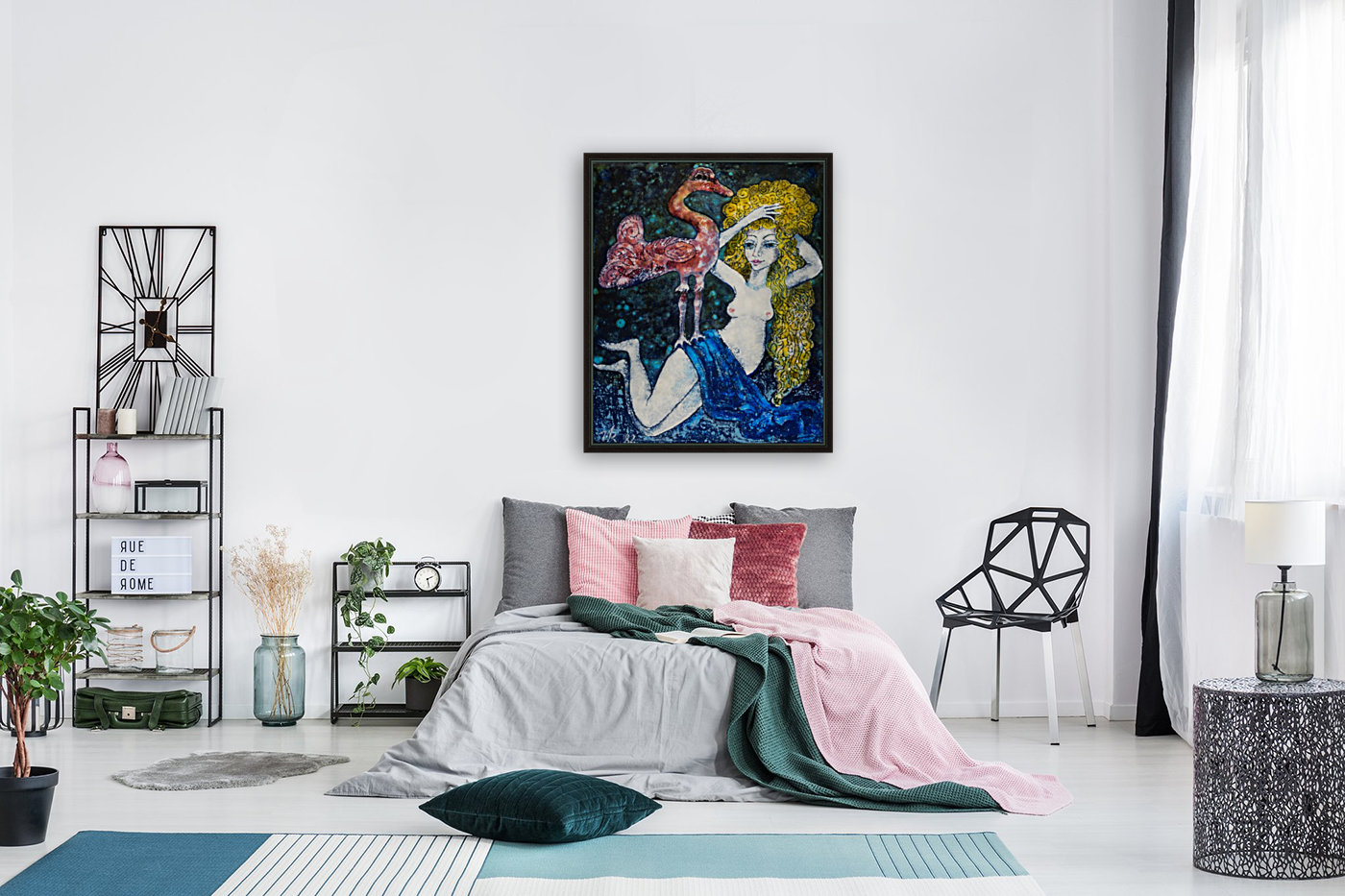 Pink Swan Reproduction