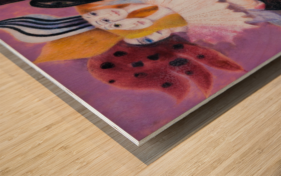 Extravaganza Wood print