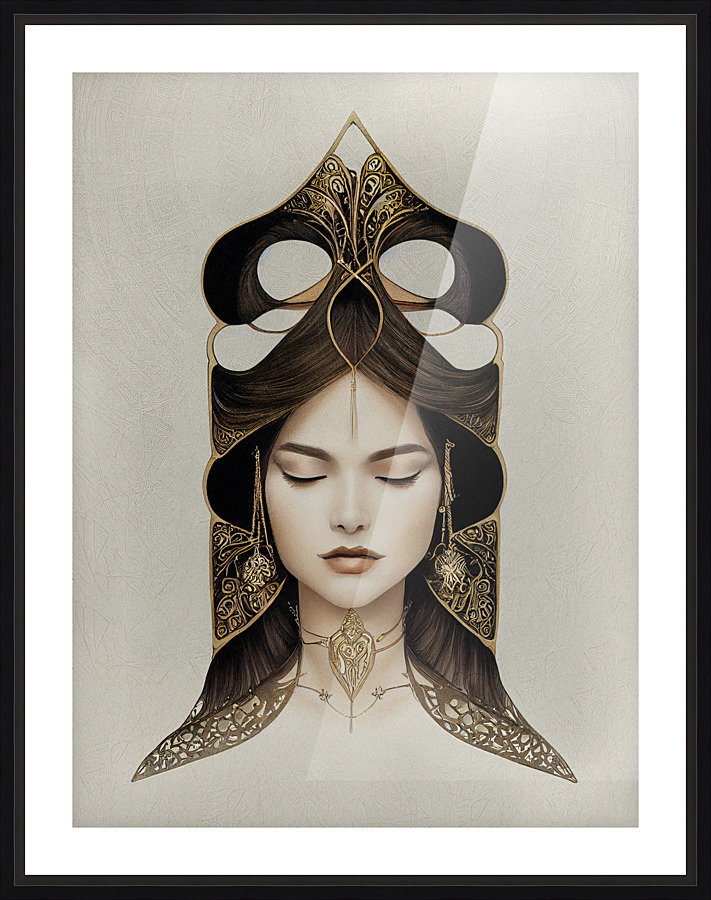 The 3 Graces • THALIA Picture Frame print