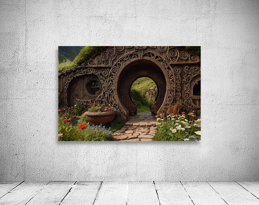 Enchanted Forest Gate Wall Preview