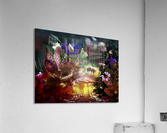 The garden Acrylic Print