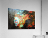 Fire in the sky Acrylic Print