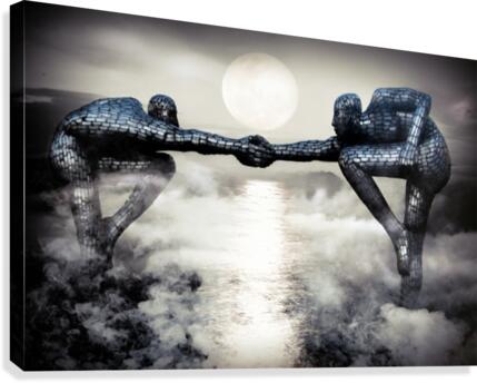 Friends above all  Canvas Print