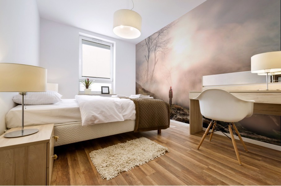 The lookout  Mural print