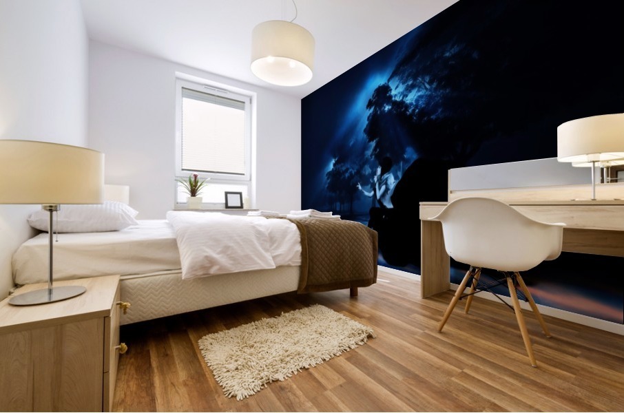 Shhhhhh Mural print