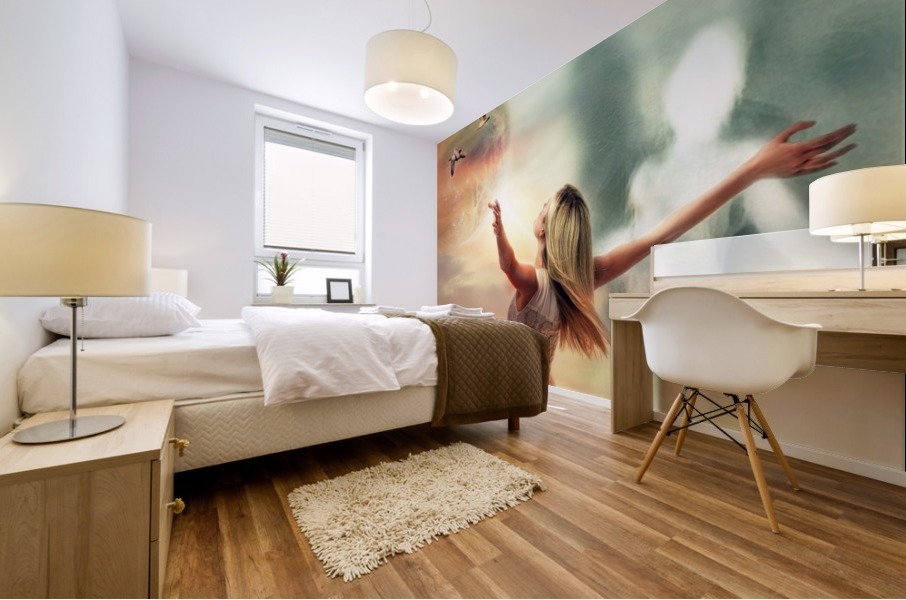 Bliss Mural print