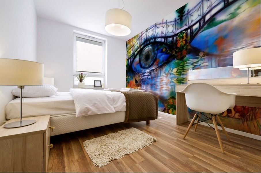 Always aware Mural print