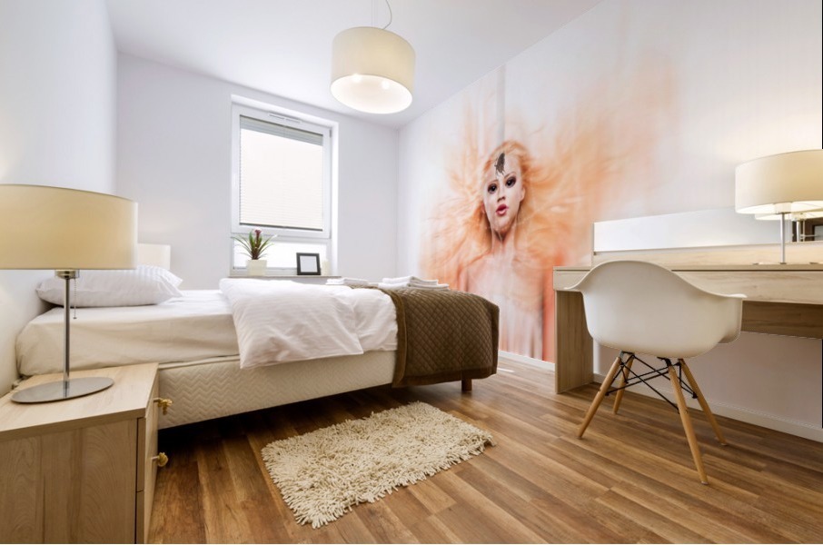 The spider Mural print