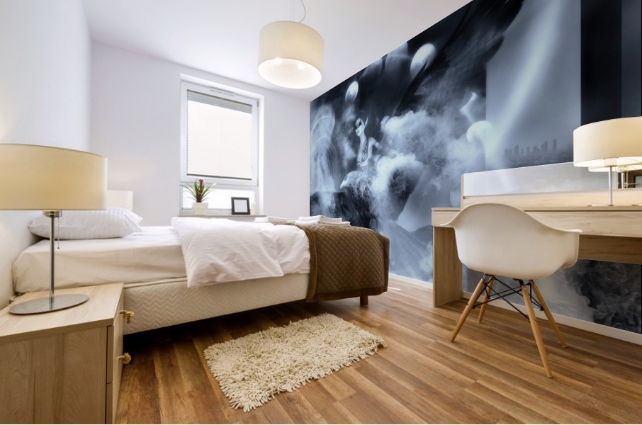 Taking flight Mural print