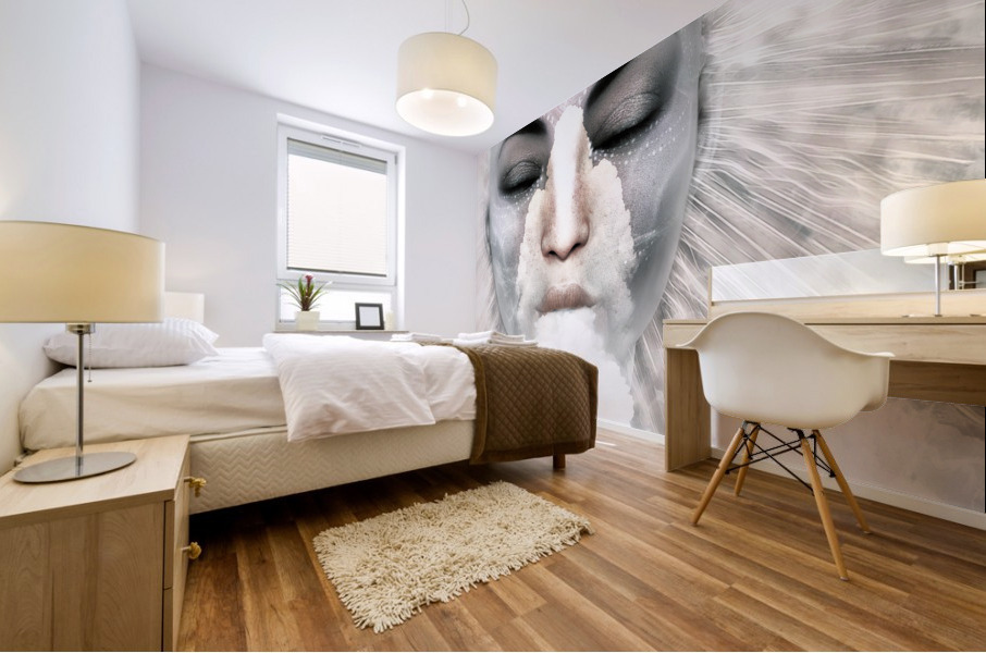 Exhale Mural print