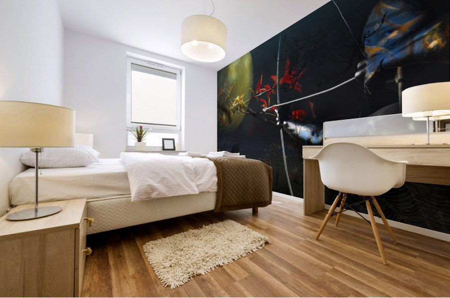 The Archer Mural print