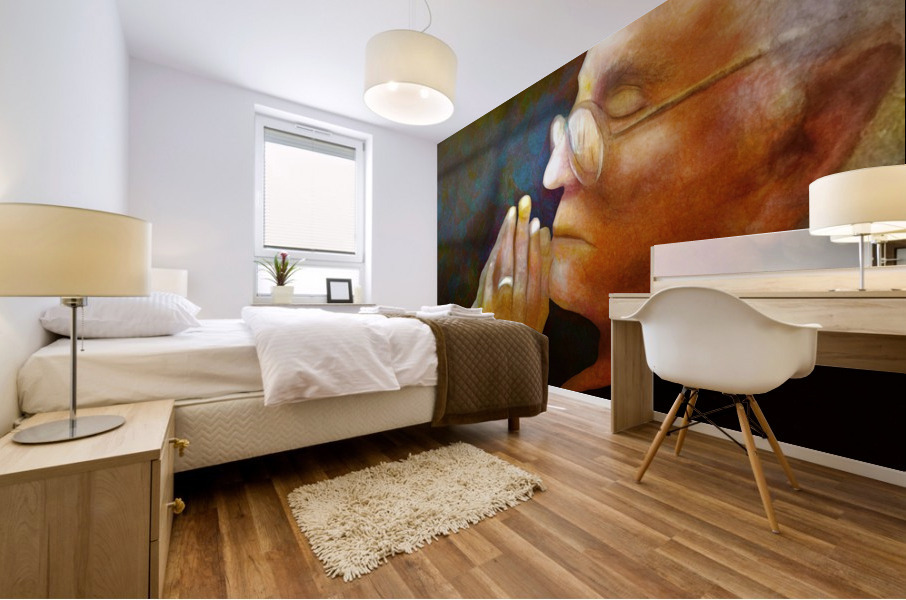 Considering Mural print