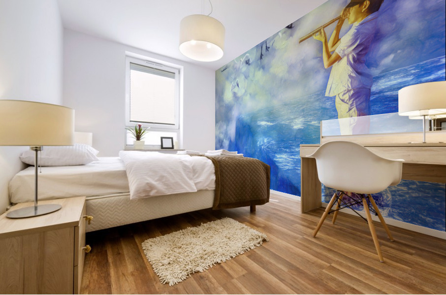 Waterview Mural print