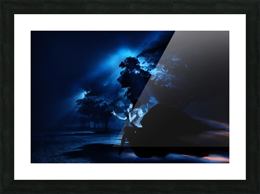 Shhhhhh Picture Frame print