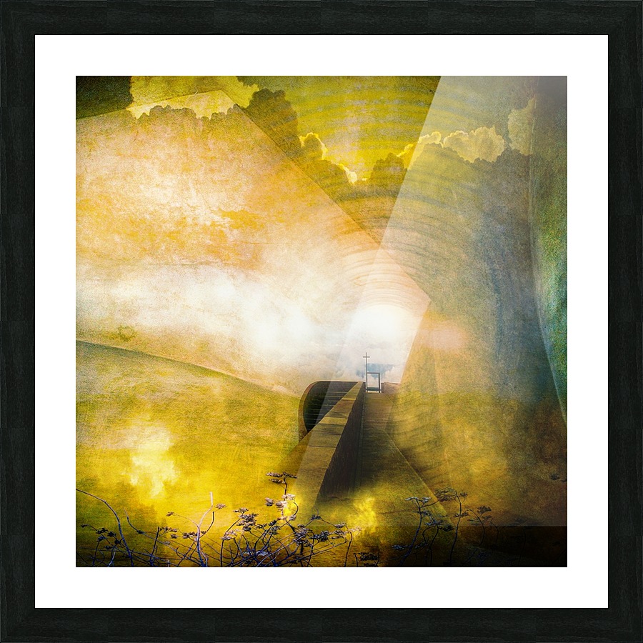 The lookout Picture Frame print