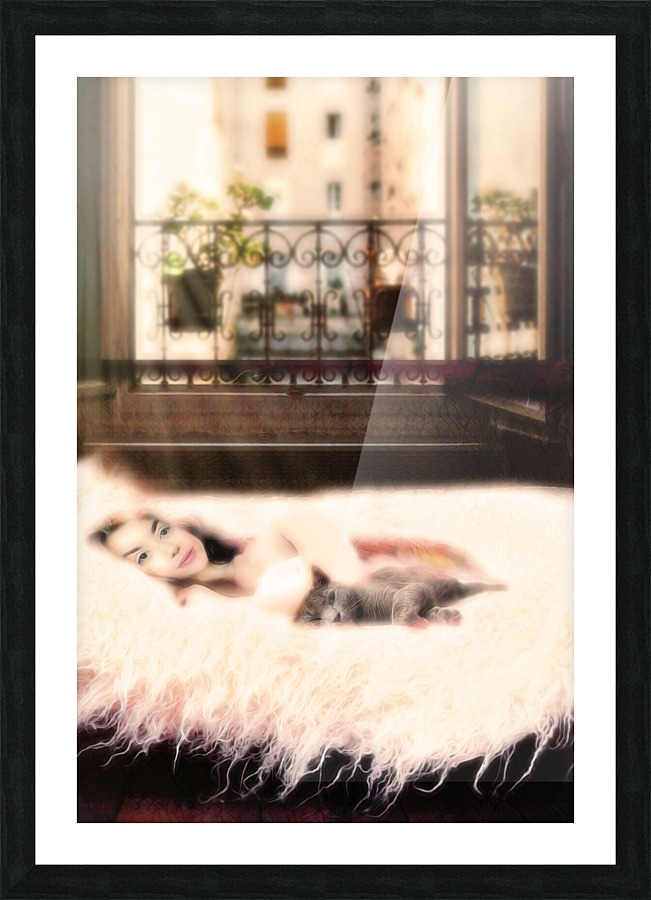 Remembering Paris Picture Frame print