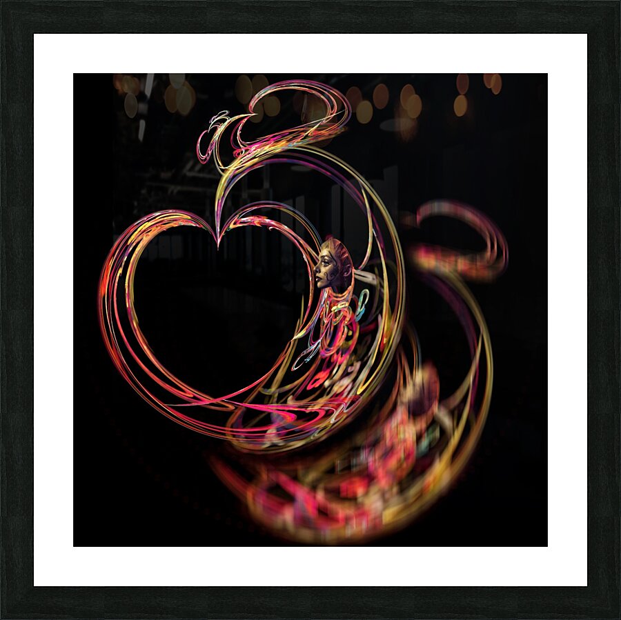 Circle One Picture Frame print
