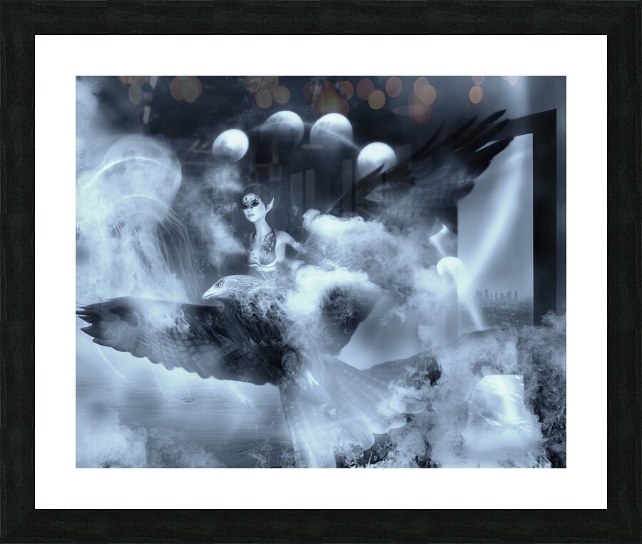 Taking flight Picture Frame print