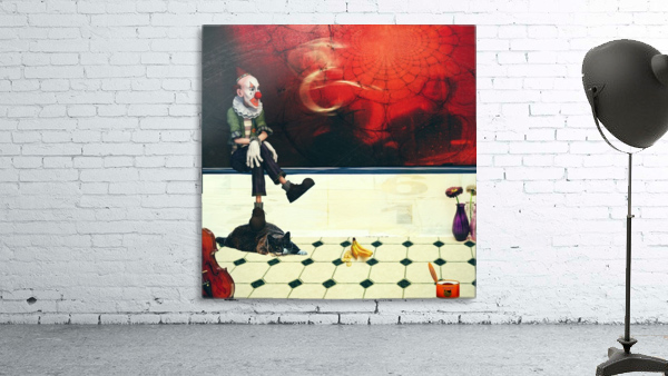 clown and kitty Wall Preview