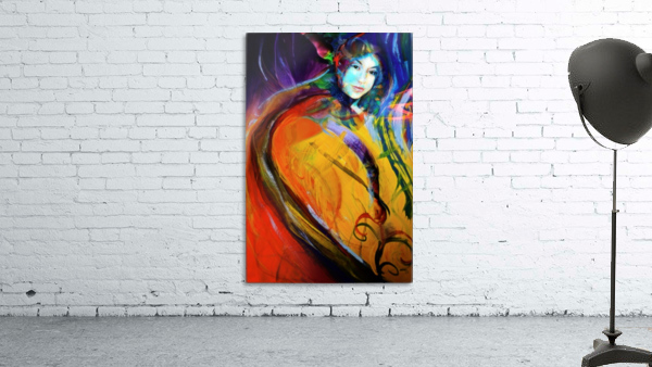 Kiara on the path Wall Preview